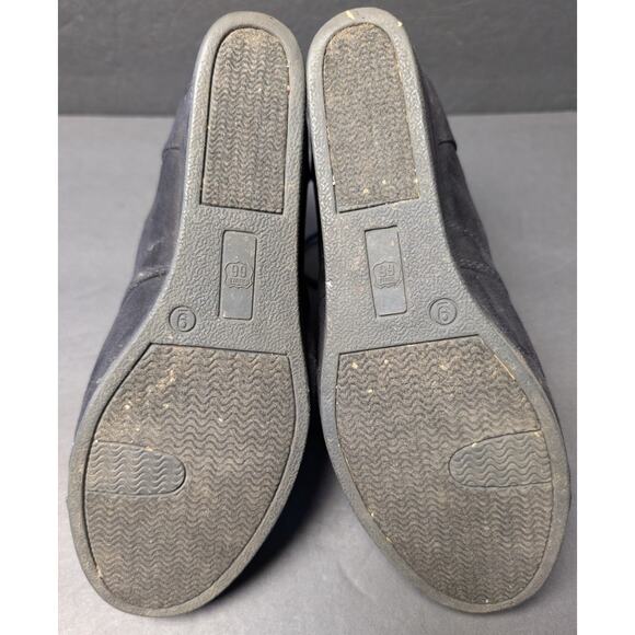 Route 66 Wedge Ankle Boots WOMENS SIZE 9M Tadi Black Faux Suede 2.75" Heel Comfy - Picture 9 of 11